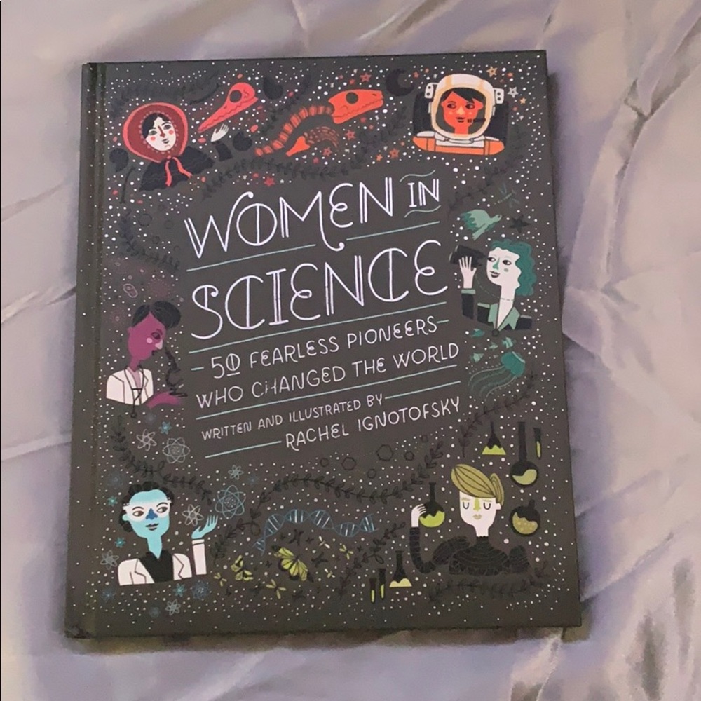 NWOT Women In Science Book